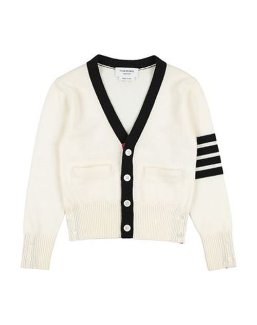 Kid Boy Cardigan Ivory Size 8 Wool, Cashmere
