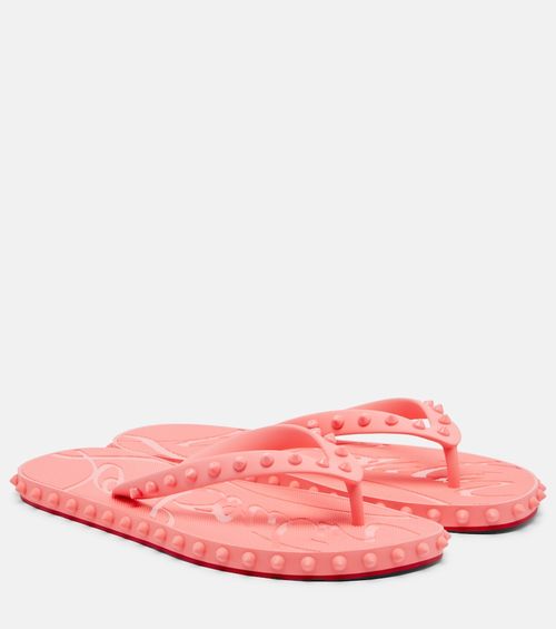 Super Loubi Flip spiked thong sandals