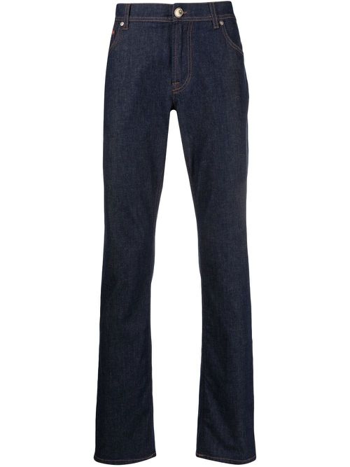 Slim-cut denim jeans - Blue