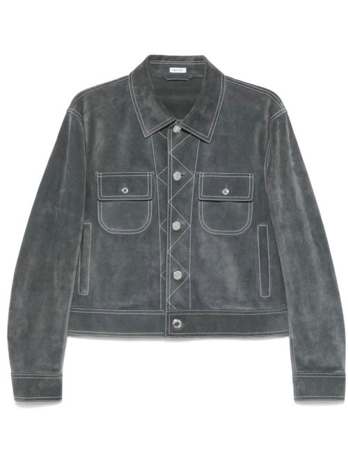 Grey Backstrap Utility Jacket