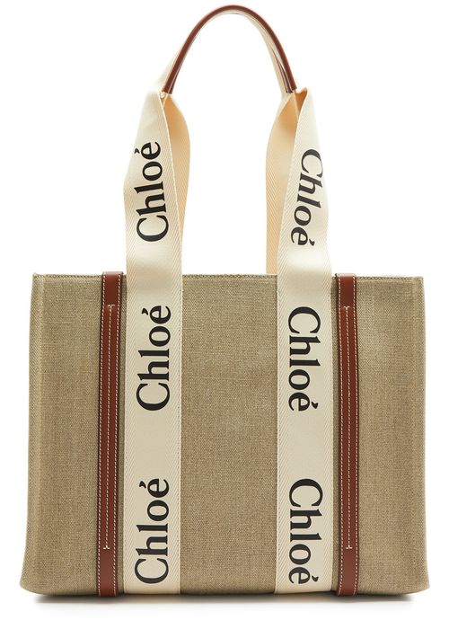 Woody Medium Canvas Tote