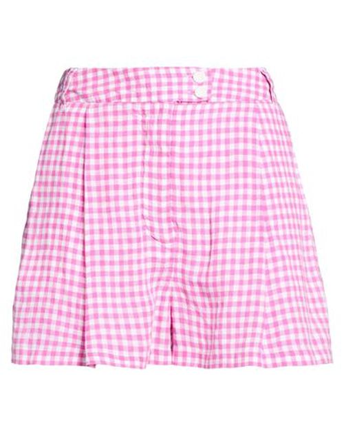 Woman Shorts & Bermuda Shorts Pink Size 6 Linen