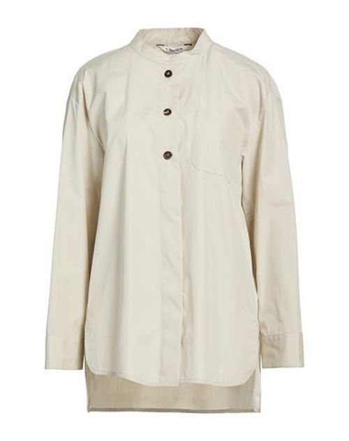 Woman Shirt Light grey Size 10 Cotton