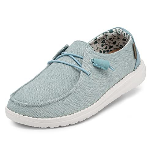 Hey Dude Women's Wendy Chambray White Nut