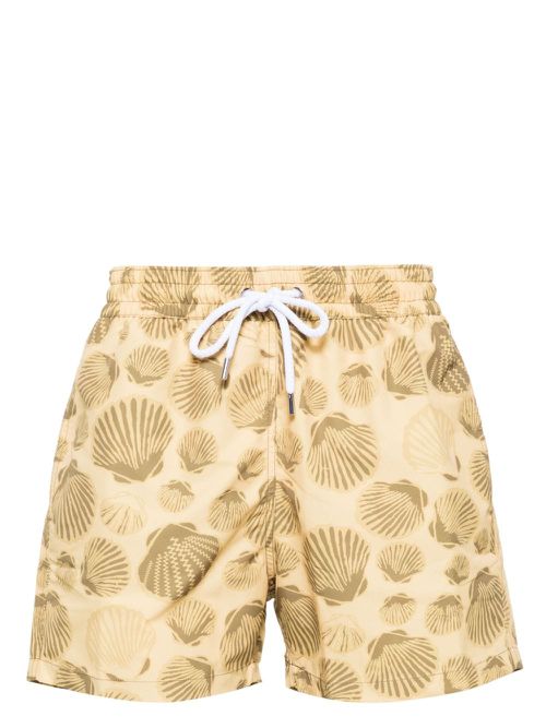 Shell sport swim shorts - Yellow