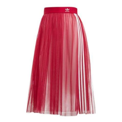 (WMNS) Tulle Skirt 'Red'