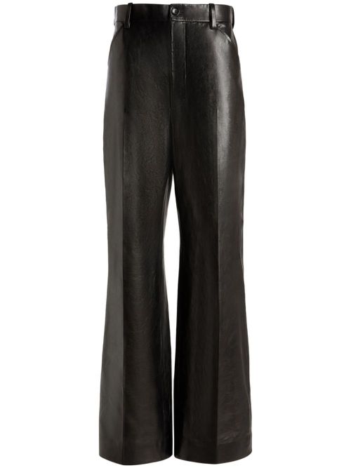 Leather trousers - Black