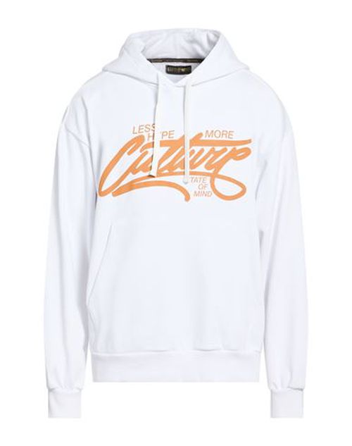 Man Sweatshirt White Size L Cotton