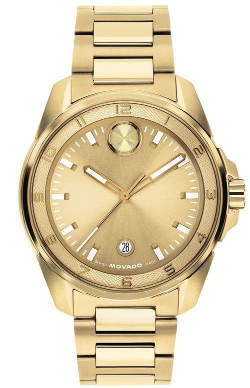 BOLD Verso S Watch 42mm with Light Yellow Gold Dial