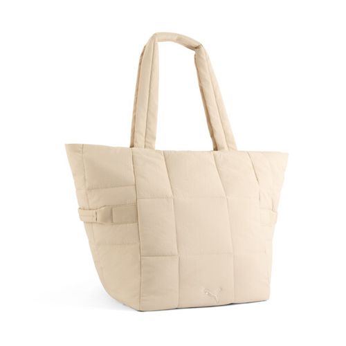 PUMA Lush Tote Bag in Beige