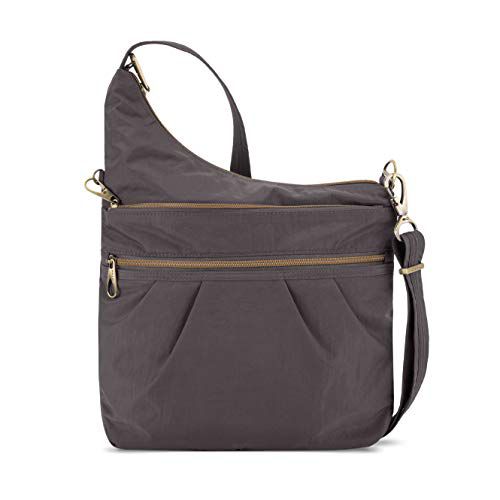 Travelon Anti-theft Signature 3 Compartment Cross Body Bag