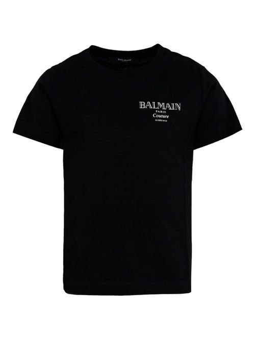 Logo-print T-shirt - Black