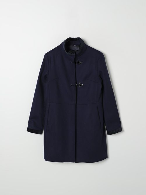 Coat Kids color Blue