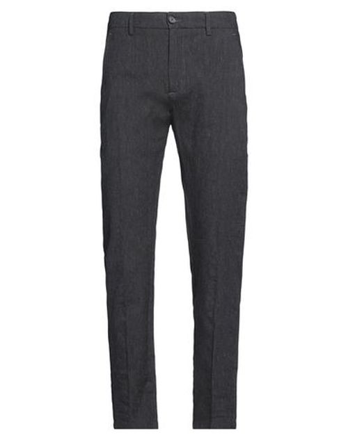 Man Pants Charcoal Size 30 Linen, Cotton, Elastane
