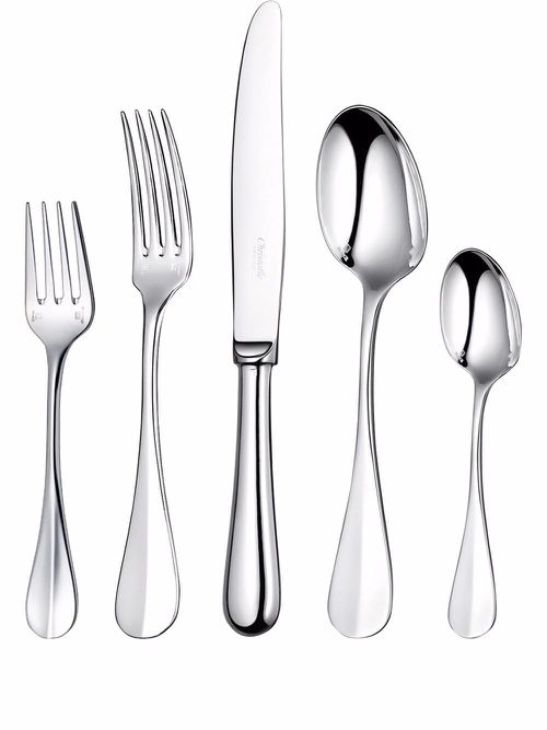 Fidelio five-piece individual silver-plated place settings