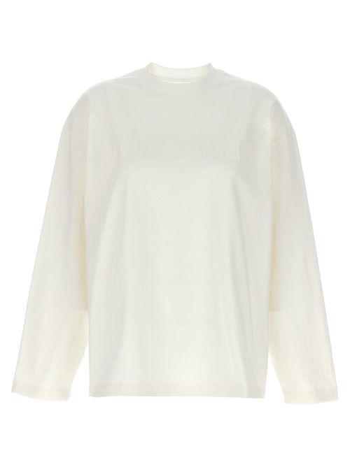Cotton Long-Sleeve T-Shirt — White