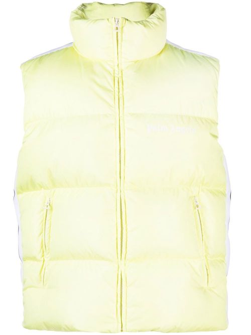 Zip-fastening padded jacket - Yellow