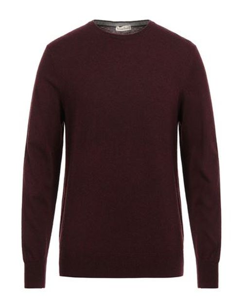 Cashmere Company Man Sweater Plum Size 46 Wool, Cashmere, Nylon