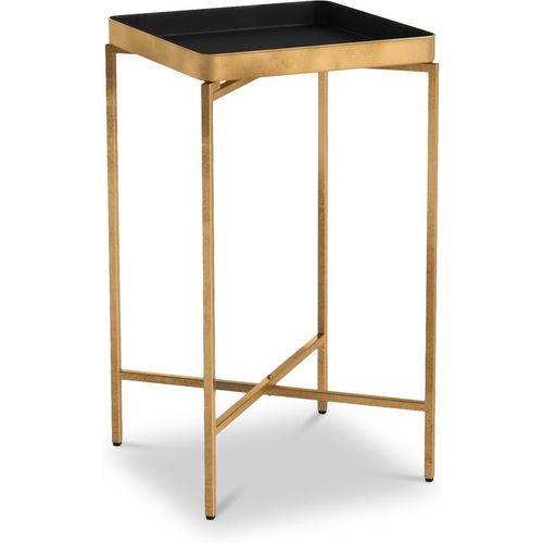 Monette Gold Square Side Table for Glamorous Living Rooms | Roseland