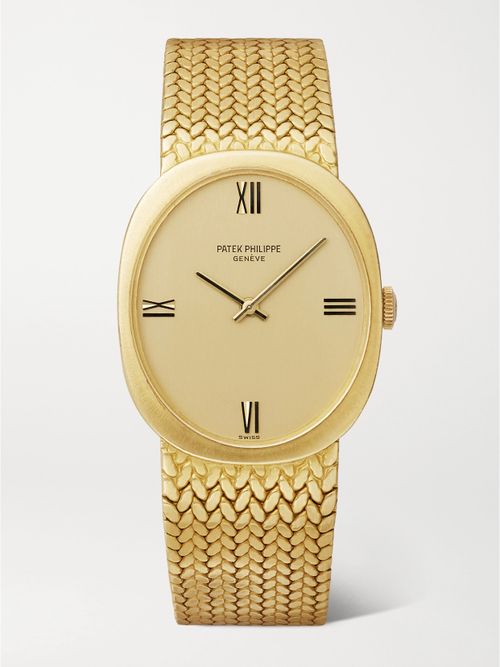 + Patek Philippe Vintage 1970s Ellipse Hand-wound 18-karat Gold Watch, Ref. 3584/1 (7.5'' Wrist) - One size