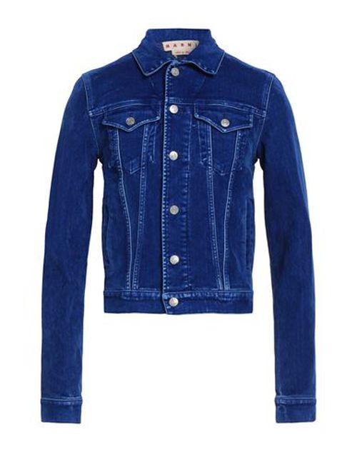 Man Denim outerwear Bright blue