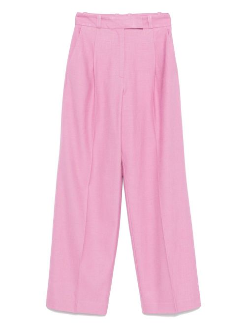 Pleated trousers - Pink