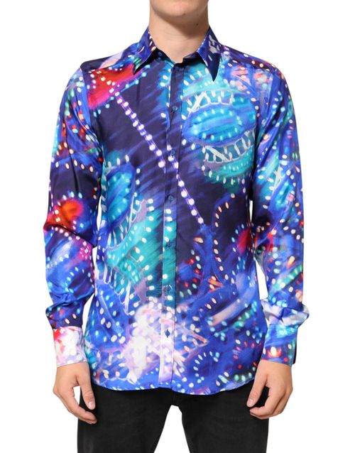 Luminarie Print Shirt — Multicolor