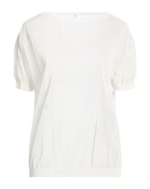 Collezione N_01 Woman Sweater White Size L Viscose, Polyamide