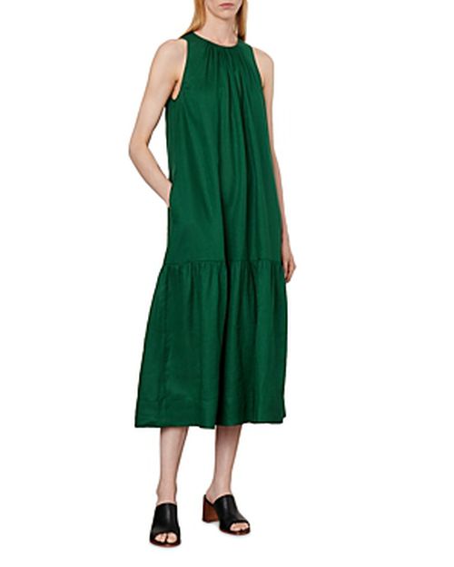 Roema Pleated Neck Dress