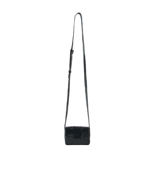 Cassette logo shoulder bag