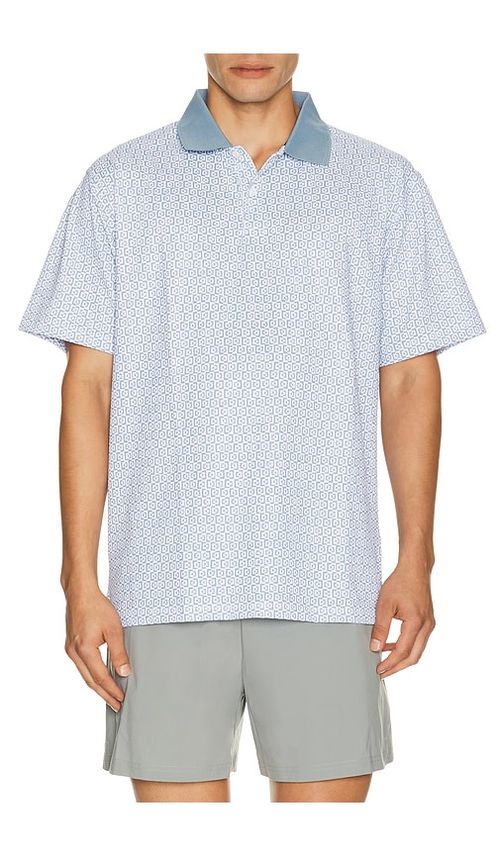 Devereux Golf The Nomad Polo in Blue. S. Also in M, L, XL/1X