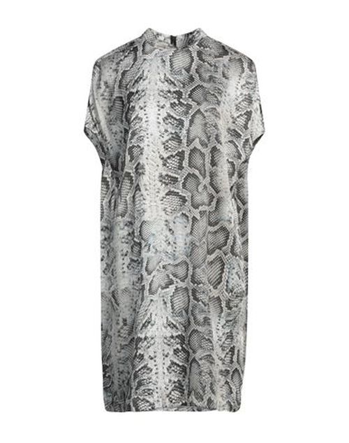 Replay Woman Mini dress Grey Size S Viscose