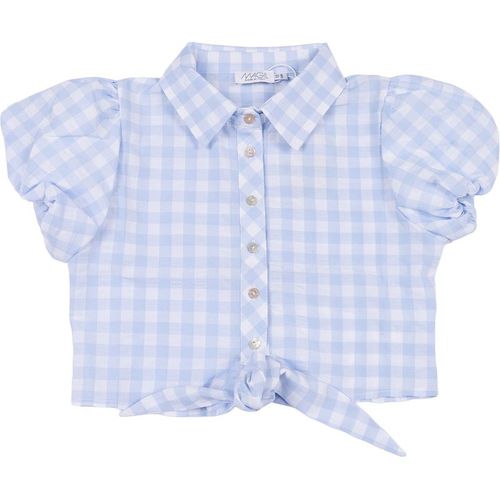 Magil Camicia Con Nodo In Vichy