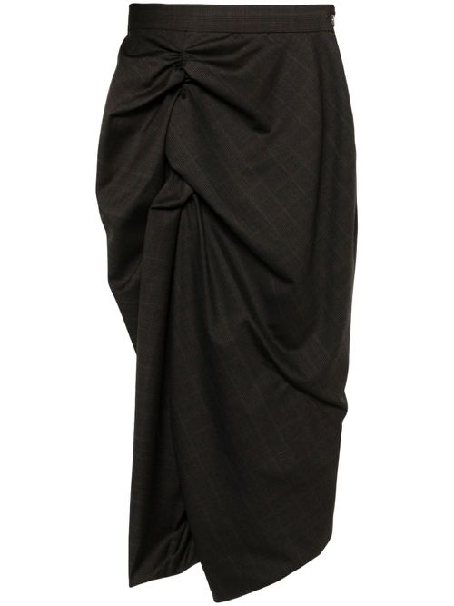 Side Panther skirt - Brown