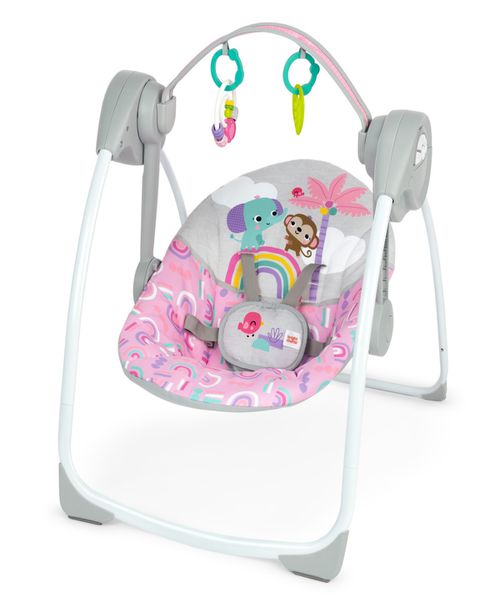 Playful Paradise Portable Swing - Pink Multi