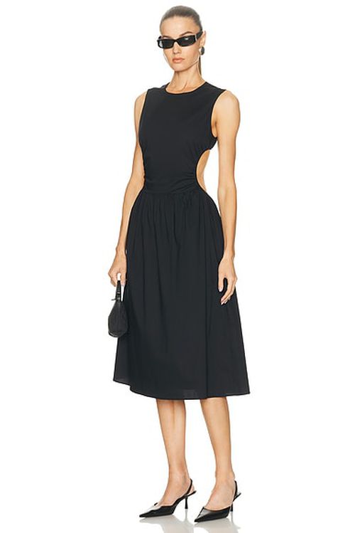 Solid & Striped The Sabine Dress in Noir - Black. M also in L