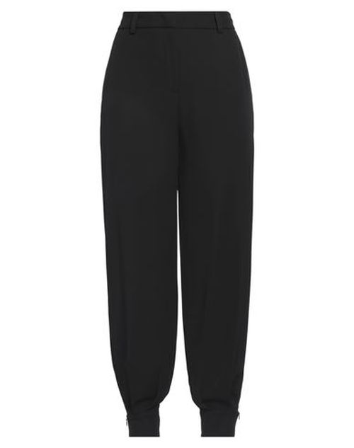 Woman Pants Black Size 2 Polyester, Elastane