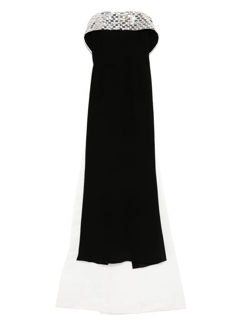 Embellished maxi dress - Black