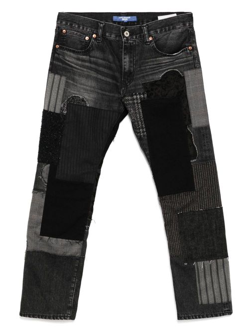 Patchwork jeans - Black