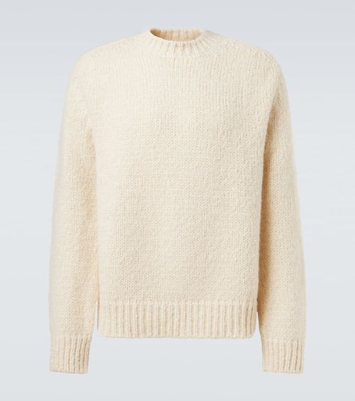 Mohair and alpaca-blend sweater