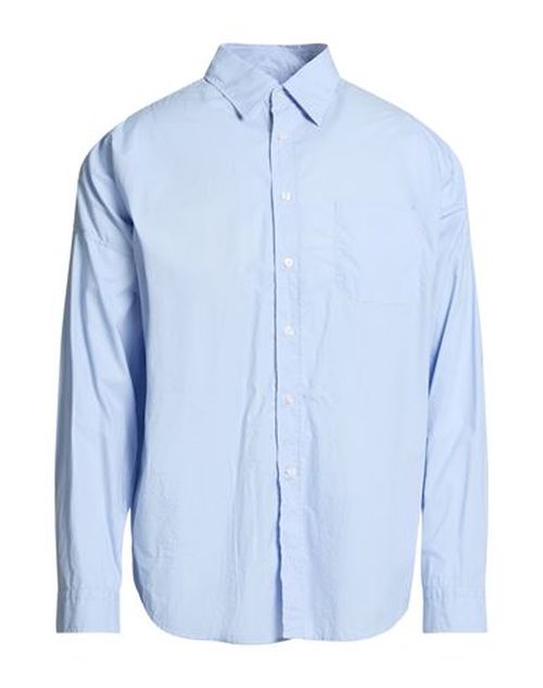 Man Shirt Sky blue Size XL Cotton