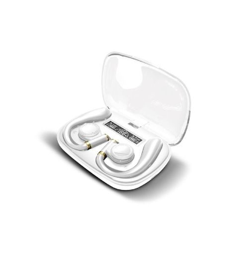 Wave-68 True Wireless Earbuds, 20H Playtime, Hi-Res Audio - White