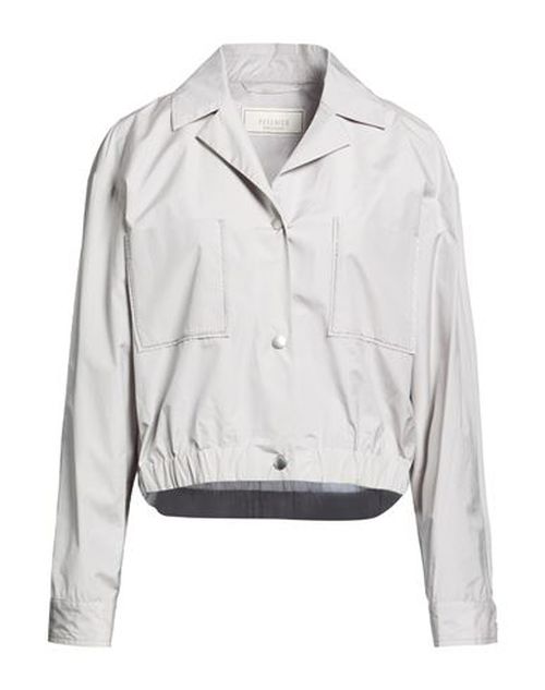 Woman Jacket Grey Size 8 Cotton, Polyester