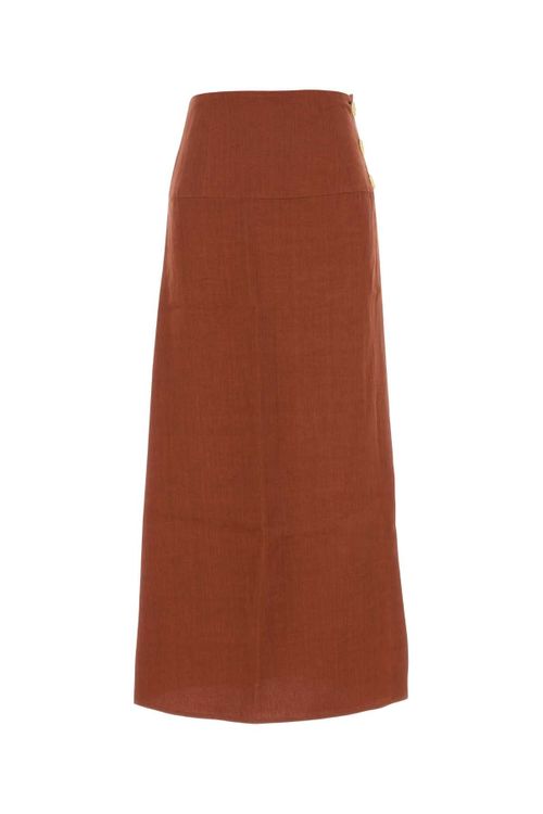 Haifal Skirt — Brown