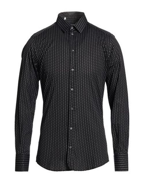 Man Shirt Black Size 14 ½ Cotton