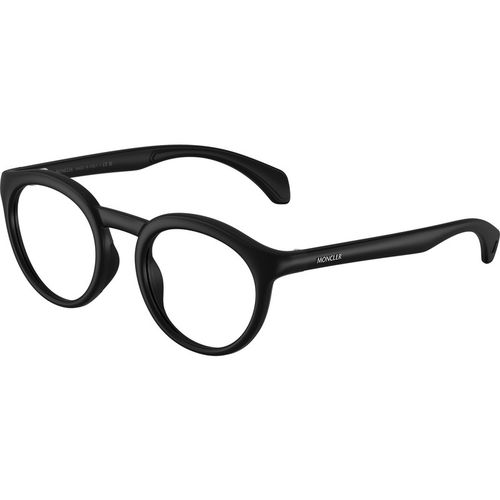 Moncler Uniseks Moncler ME3006U 5006 Optische monturen Geïnjecteerd Zwart Transparant Rotonde Normaa