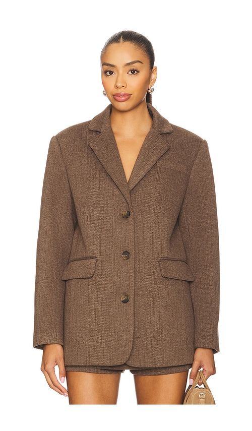 Line & Dot Belmont Blazer in Brown. L also in S