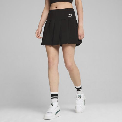 PUMA CLASSICS Pleated Mini Skirt Women in Black