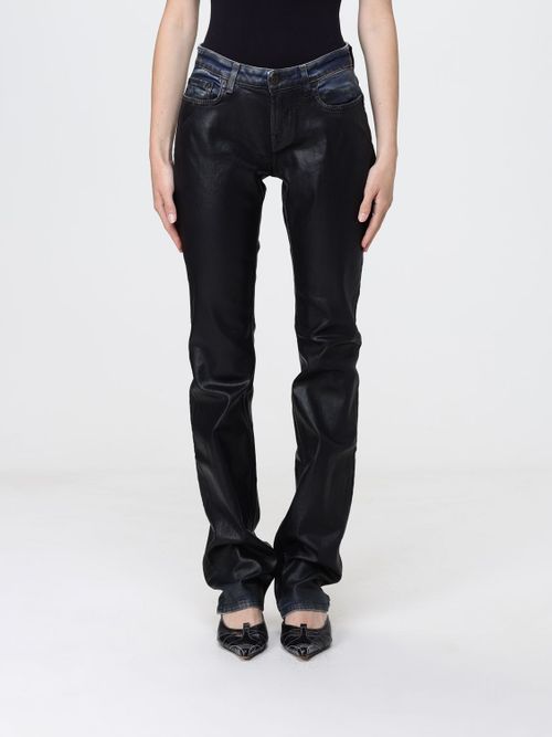 Jeans Woman color Black