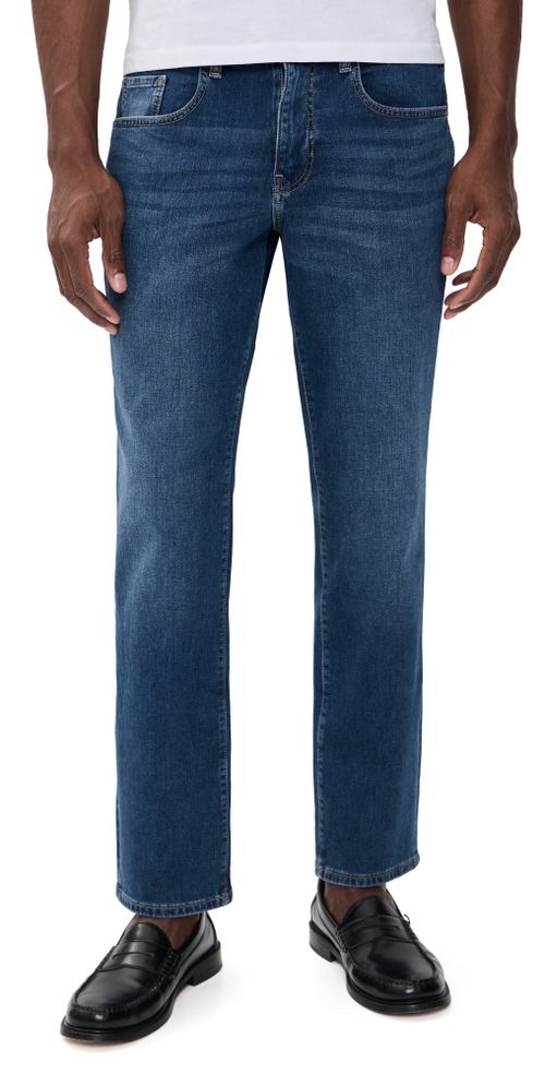 Ord Straight Knit Jeans Forget Me Not